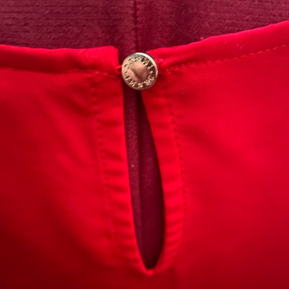 ๐ 2 for $20sale ๐ IMNYC Bright red balloon sleeve blouse - Picture 5 of 7